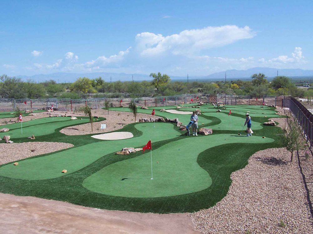 Naperville putting green grass