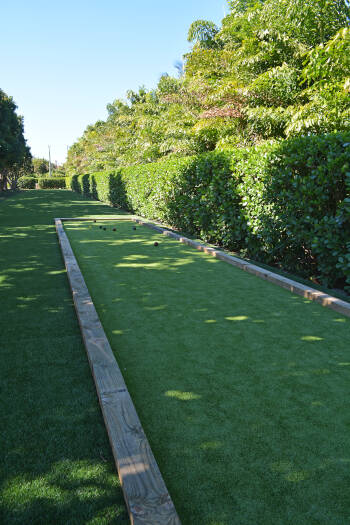 Naperville Custom Bocce Court